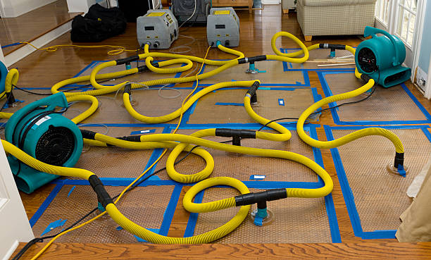 Professional Crawl Space Water Removal technician working in Chardon, OH